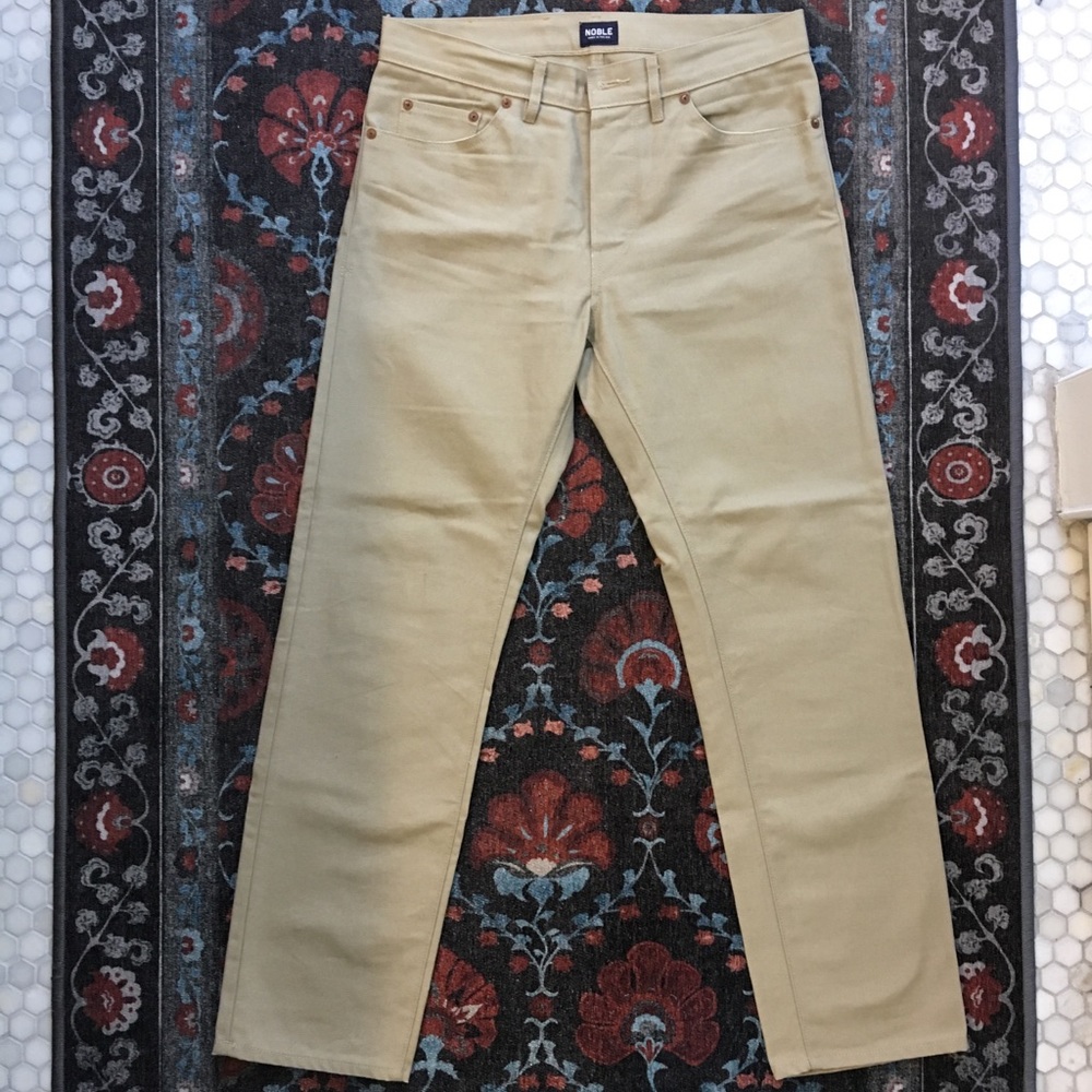 Noble Denim Small-batch Canvas Pants- 31 x 30